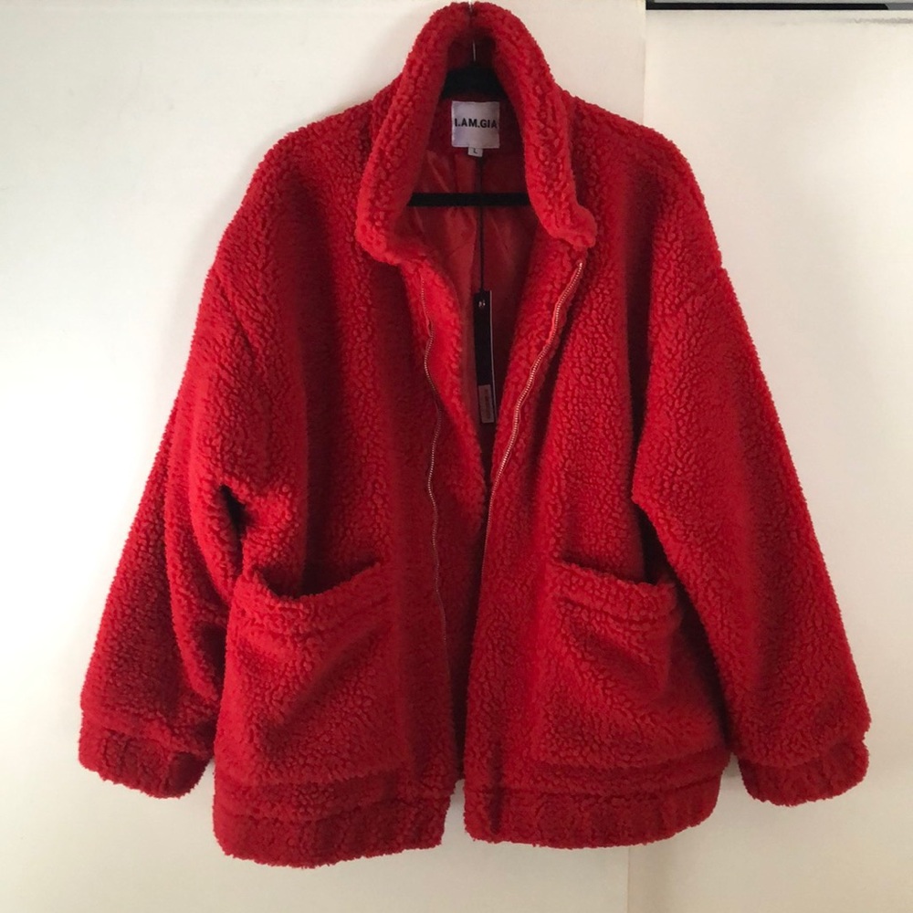 Nwt Red Pixie Coat! - image 4
